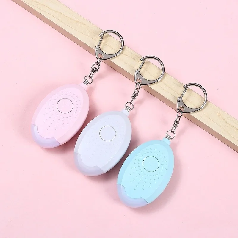 

130dB Security Protect Alert Scream Loud Emergency Alarm Keychain Personal Safety for Women Child Elder Girl Self Defense Alarm