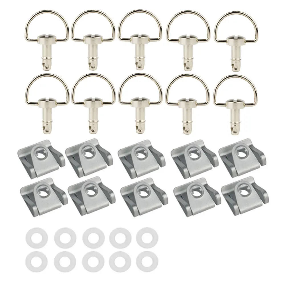 

Для DUCATI MV Agusta Aprilia Yamaha R1 R6 Honda 17 мм универсальные быстроразъемные крепления D-RING 1/4 поворотная заклепка обтекатель болты шпильки