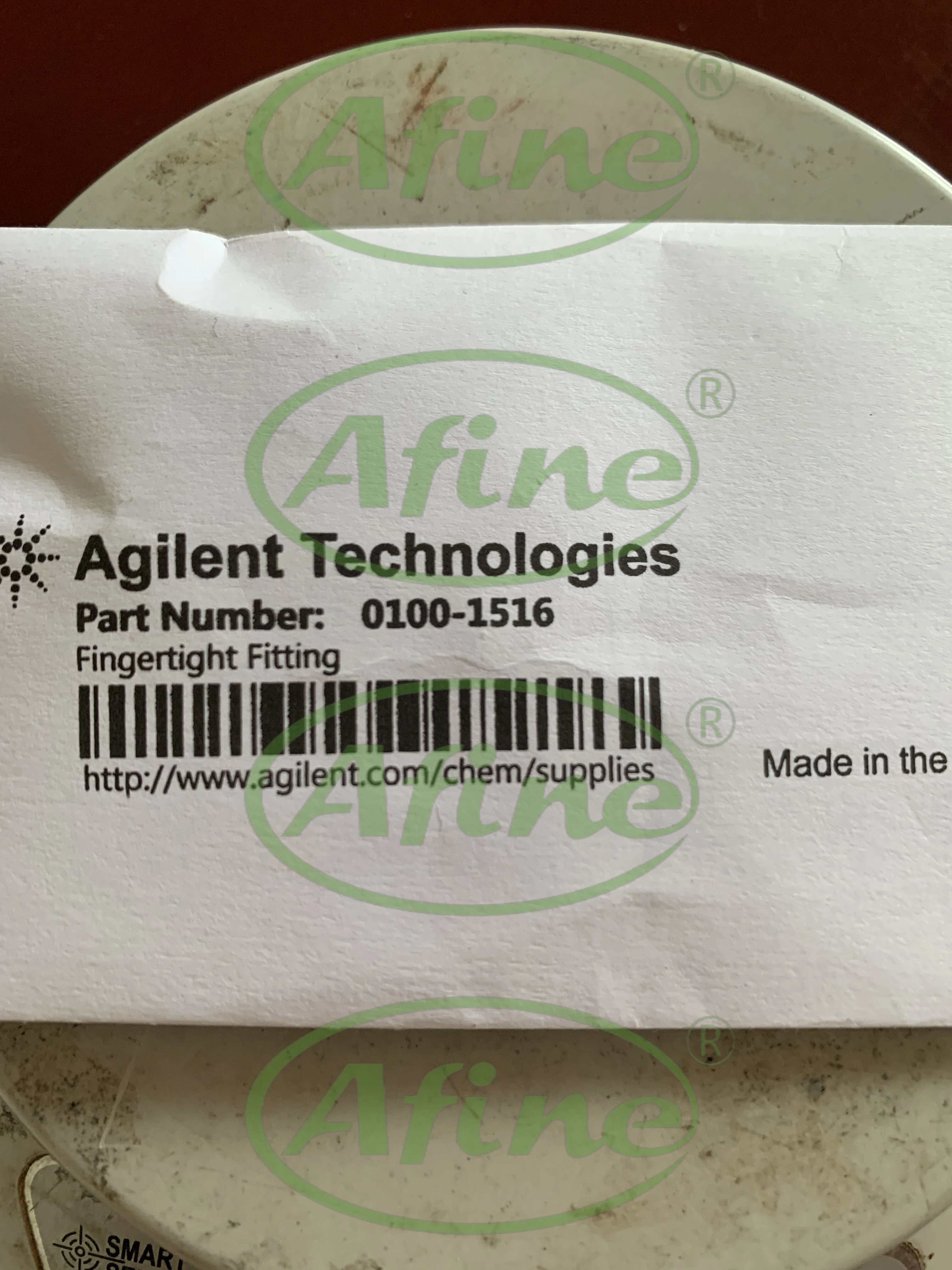 Детектор флуоресценции Agilent AFINE FLD 0100-1516 PEEK 1 6 мм1/16 дюйма. 2/упак. Соединяет на