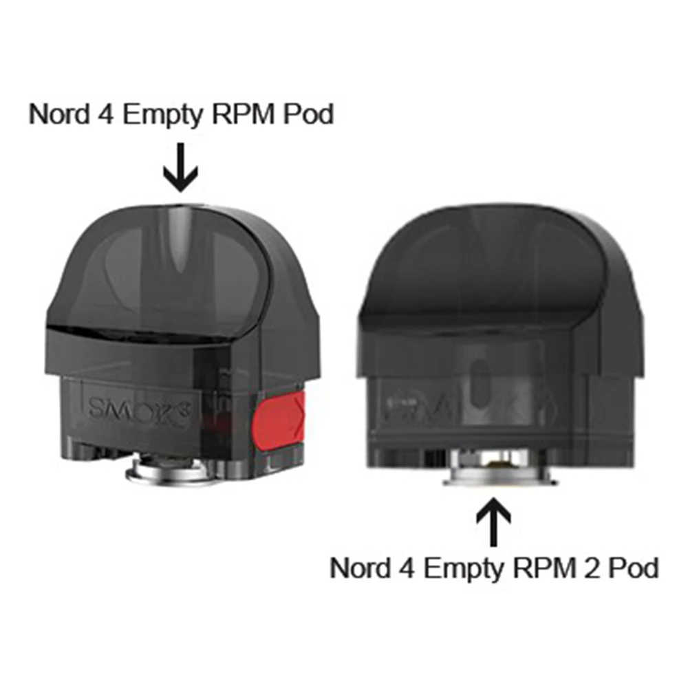 

Nord 4 RPM2 Pod Cartridge for SMOK Nord 4 Kit Nord 4 RPM /RPM2 Pod Compatible with RPM/RPM40 series coils