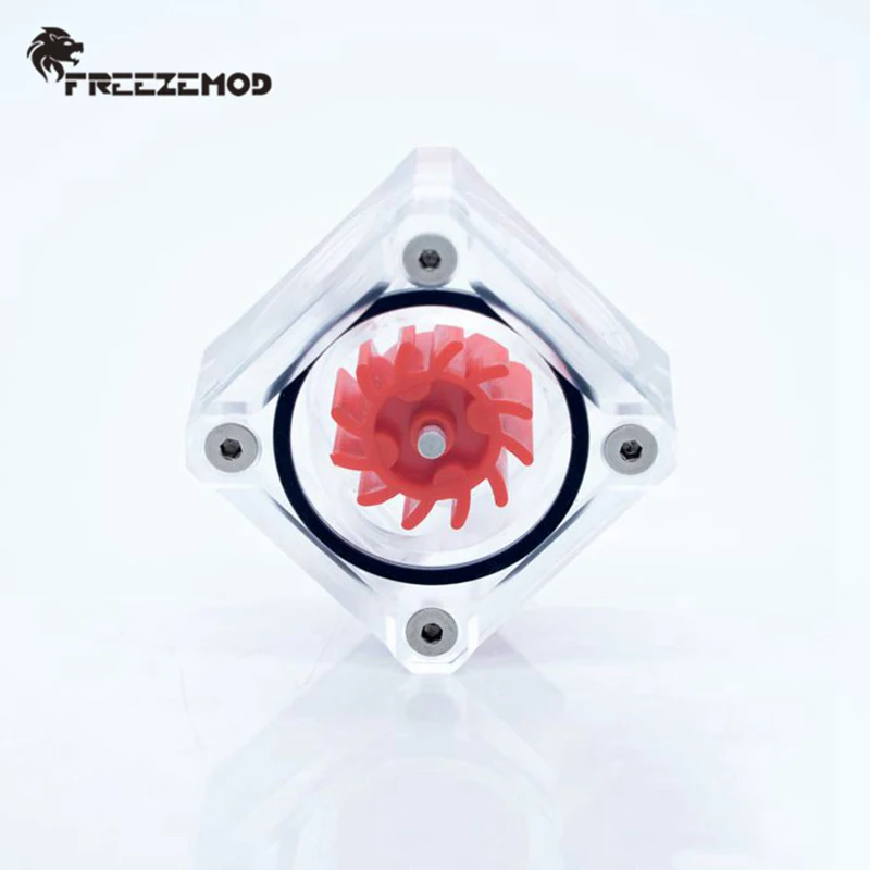 FREEZEMOD компьютер водяного охлаждения прозрачный расходомер наблюдения поток воды
