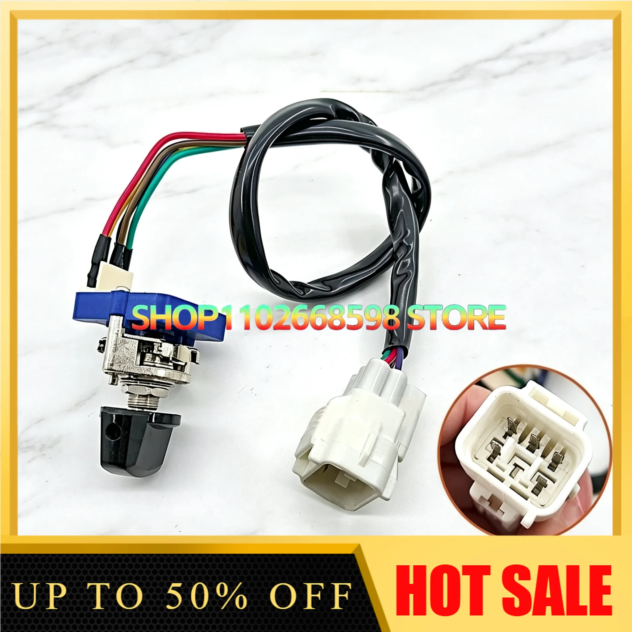 Фото Ручка дроссельной заслонки для экскаваторов LG915, 920D, 925D, 923D, 922D, переключатель топливной передачи, запчасть от производителя, артикул 34B0324 №2