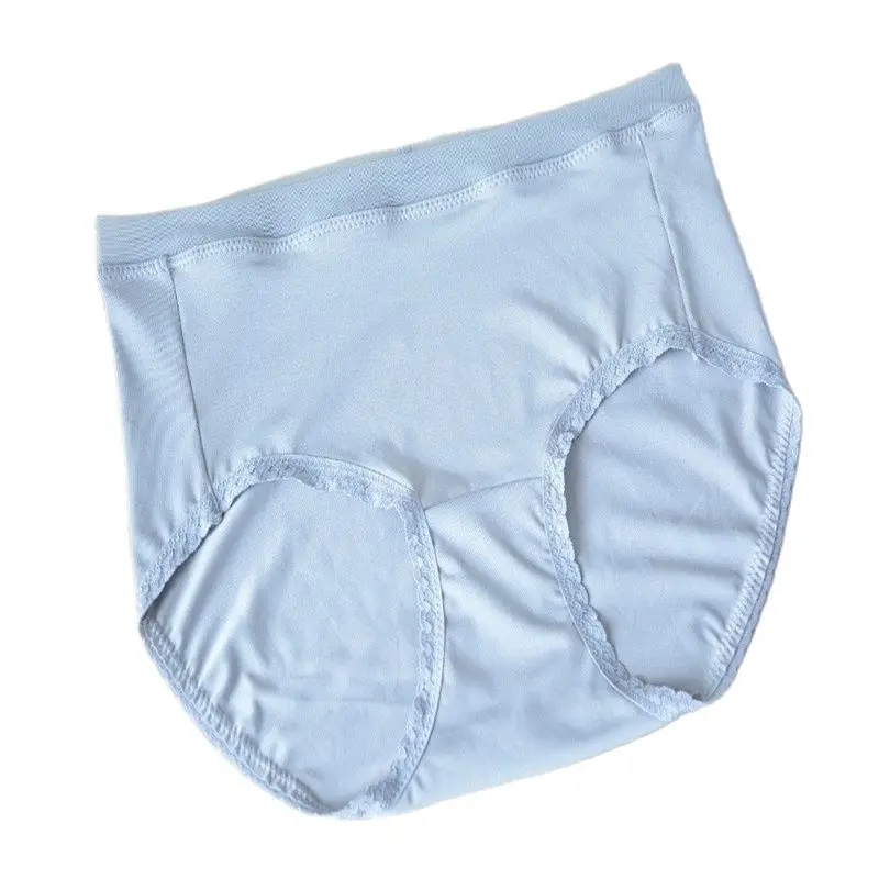 Women's Panties Sexy Milk Material Mid Waist Breifs Smooth Seamless Underpants Sofe Breathalbe Female Underwear Girl Linger