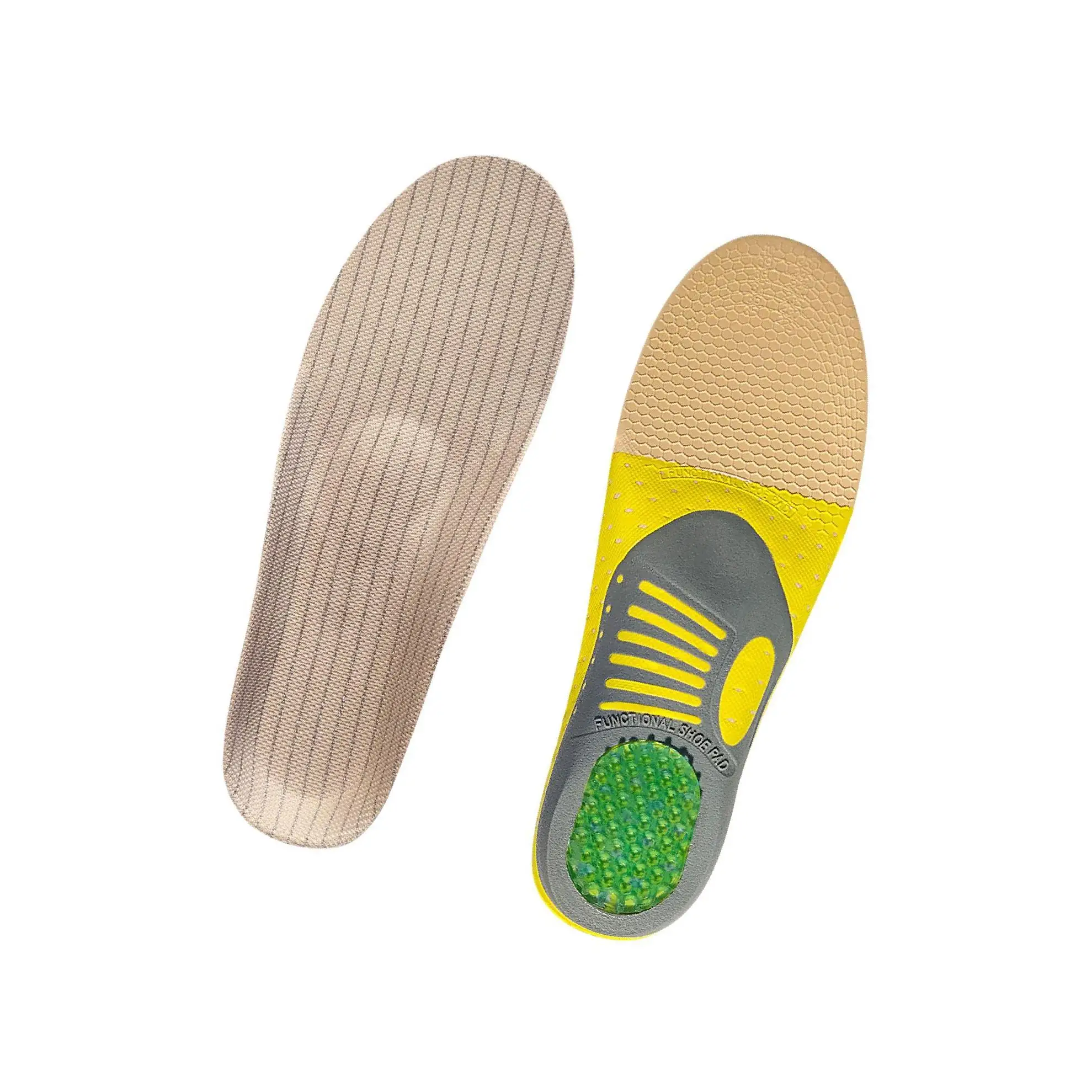 

Ортопедические стельки, дышащие большие, плоская подошва, гелевые, 1 пара