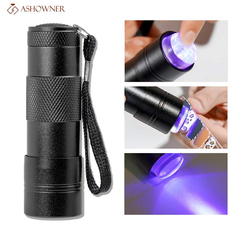 

Handheld Nail Art UV light press UV silicone lamp With Jelly Silicone Stamper Head Nail Art Stamp Polish Print Quick Dry Lamp