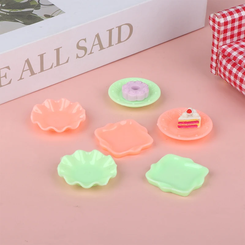 

3 шт./набор, миниатюрные тарелки 1:6