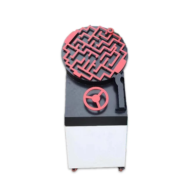 Фото Прямые поставки с завода: 2026 Mini Gravity 3D Puzzle Fun Bead Maze Toy — игрушка-лабиринт с шариками для развития реакции детей, металлическая конструкция, производство для парков развлечений №1