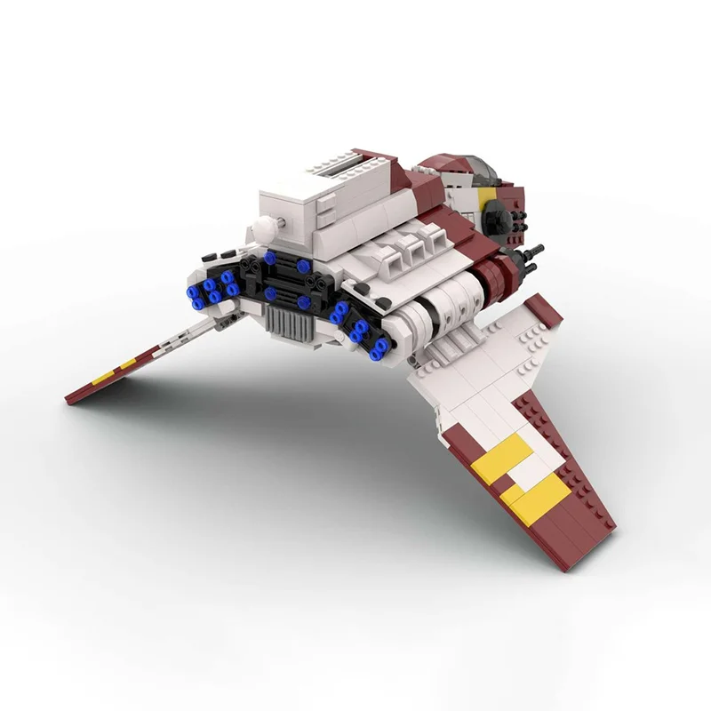 803 детали MOC, модель атакующего космического корабля класса Nu, строительные блоки, рождественские подарки, архитектурная игрушка, образовательный конструктор для самостоятельной сборки. (art.: 3920dcd92af96) - 3920dcd92af96