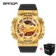 SANDA Sport Mens Watches Top Brand Luxury Quartz Watch For Men Military Waterproof Digital Wristwatch Clock Relogios Masculino Other Image