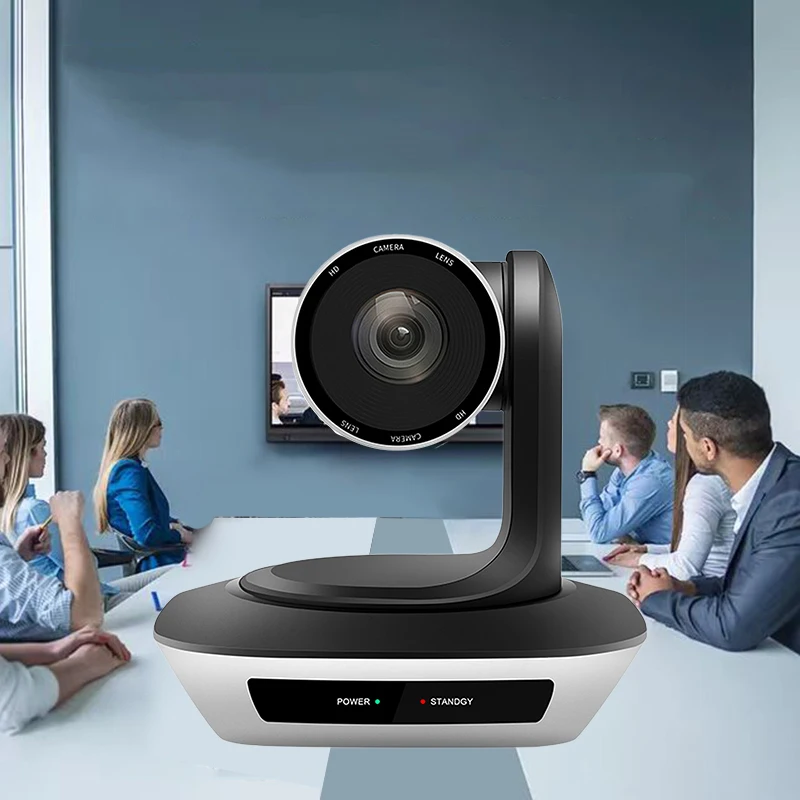 

Conference Camera Full HD1080P 10X Optical Zoom PTZ Camera USB2.0 Online Education Zoom Skype Live Streaming Conference System