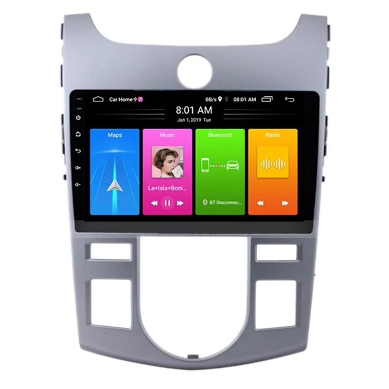 

10 Inch 2 Din Android 10.0 Car Mp5 Player Radio 2+16Gb Wifi Bluetooth Gps Navigation For Kia Forte 2010-2018 Automatic
