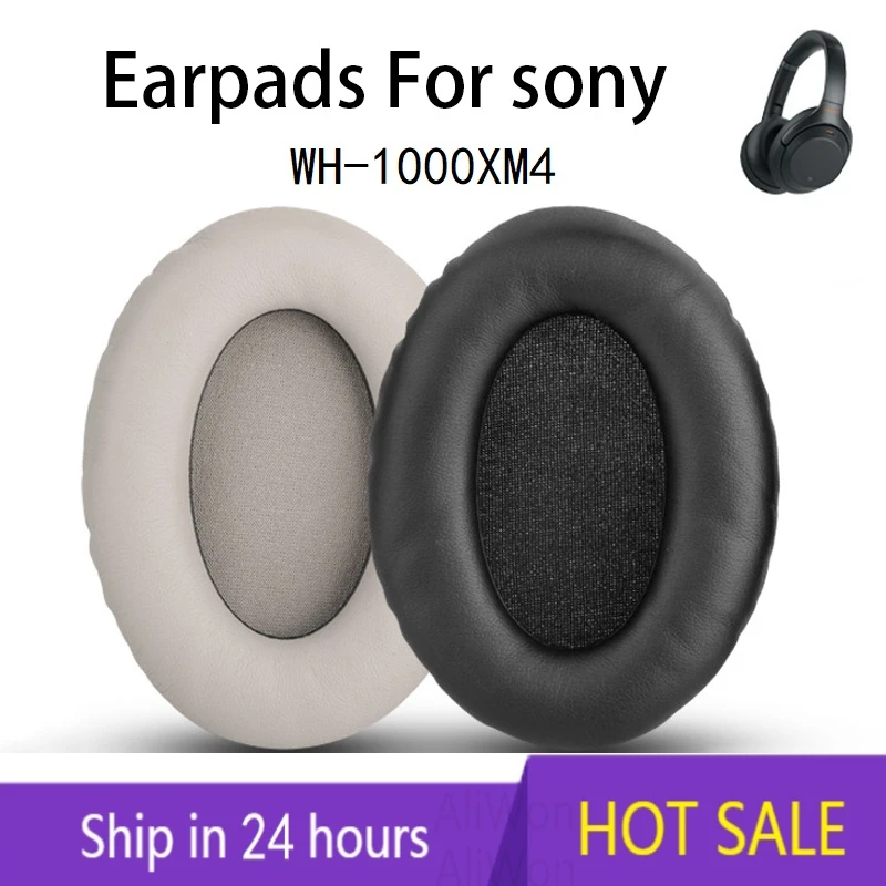 Replacement Ear Pads For Sony WH-1000XM2 1000X WH1000XM3 WH1000XM4 Over-Ear Headphones Cushions Memory Foam Soft Leather EarPads