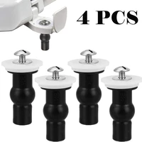 4pack toilet seat screws hinges expanding rubber top nuts fixings for toilet seat blind hole easy install small rubber top acces