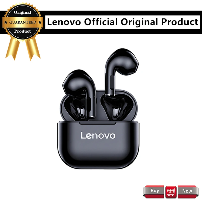 

Новые оригинальные беспроводные наушники Lenovo LP40 TWS Bluetooth 5,0 двойное Стерео шумоподавление бас сенсорное управление долгий режим ожидания на...