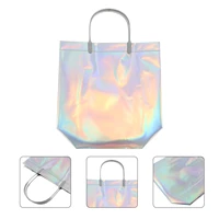5 pcs waterproof shopping bags handbag outdoor storage bag tote bag grocery bag
