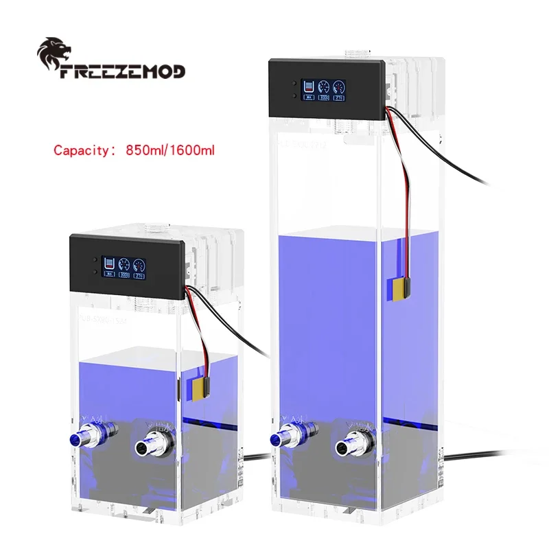 

FREEZEMOD Резервуар для водяного насоса, остановка недержания воды, емкость 1,6 л, головка, расход 9 метров, 1000, PUB-SX90