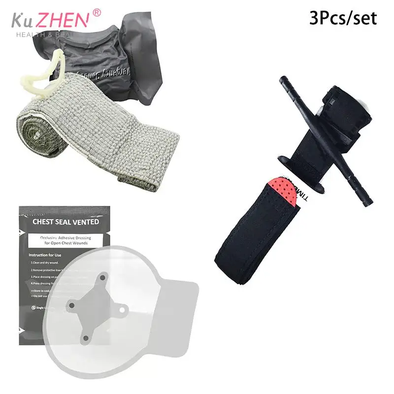 

Care Combat Medic Survive Israeli Dressing Wrap Battle Trauma Rescue Bandage Compress First Army Aid Emergent Urgent Gauze