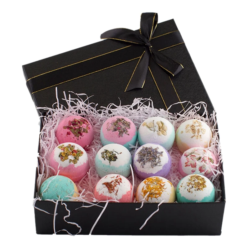 

12 шт./коркоркоркор. Бомба для ванны Органическая бомба для эфирных масел бомба для пузырьков для ванны соль для ванны эфирное масло ручное с...