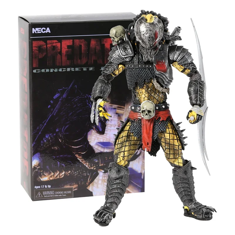 Фигурка NECA Predator бетонная Коллекционная в виде джунглей масштаб 7 дюймов |