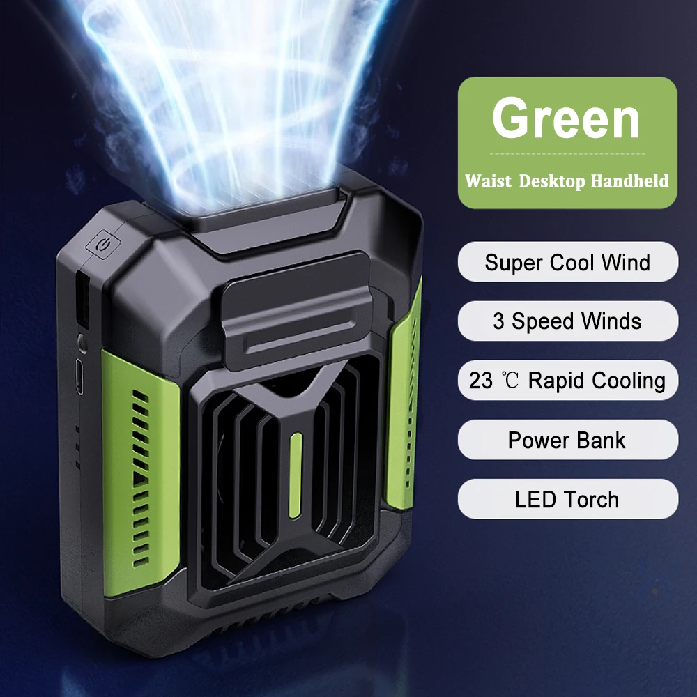 

Raguee Портативный вентилятор на шею с Power Bank