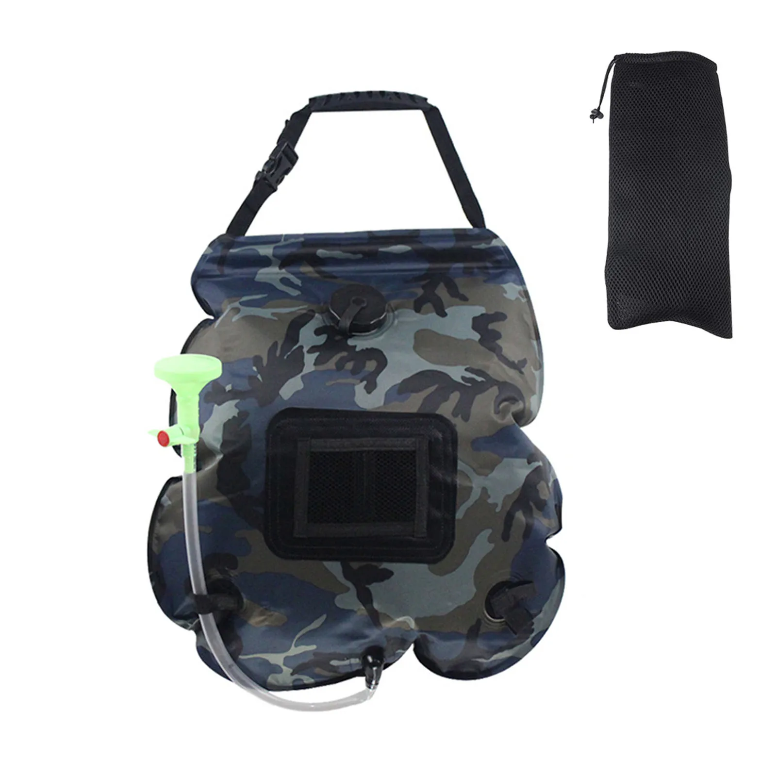 

Bathing Leakproof Mountaineering Shower Bag Outdoor Camping Removable Portable Foldable Beach Solar Energy Large Capacity PVC
