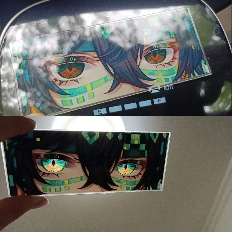 Модная игра Impact Natlan Kachina Kinich Muxta The Eyes Can Transmit Light Cool Jewelry Прямоугольный акрил для Fans