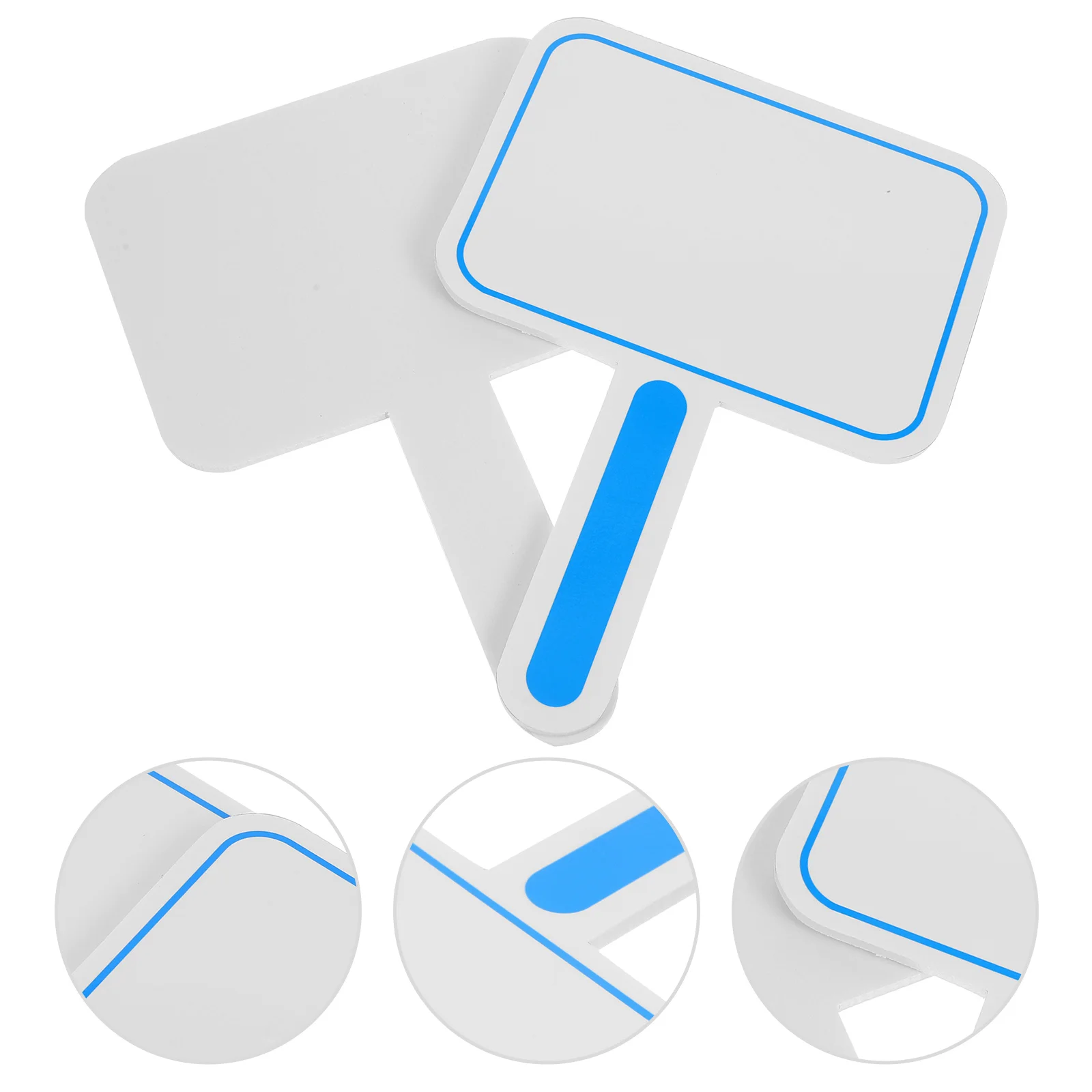 

Score Board Whiteboard Hand Large Dry Erase Face Stick Handheld Poster Boards Locker