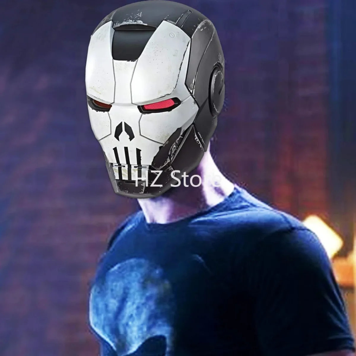 Предзаказ: Электронный шлем Железного человека Hasbro Marvel Legends Gamerverse Punisher с эффектом боевых повреждений, для косплея на Хэллоуин, подарок на Рождество (art.: 3920dbf4ae80b) - 3920dbf4ae80b