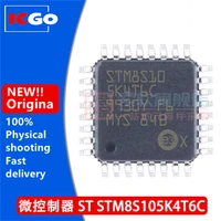 5piece100 new stm8s105k4t6c stm8s10 embedded 8 bit microcontroller patch lqfp 32 fast delivery