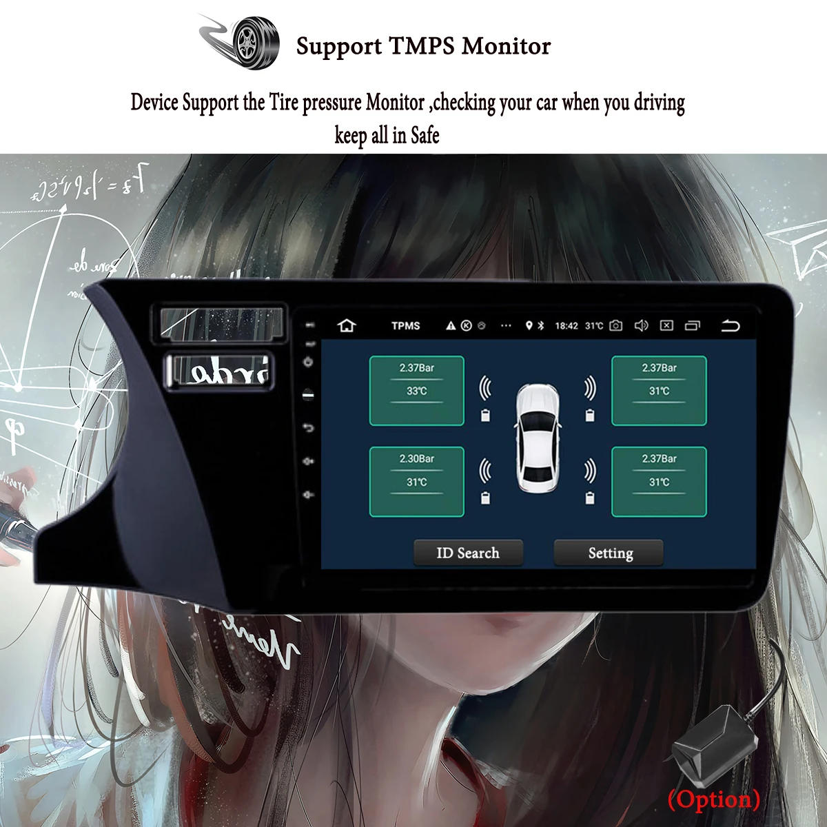 Автомобильная Мультимедийная магнитола на Android 13 для HONDA CITY 2014 2015 2016 2017 2018 2019 2Din