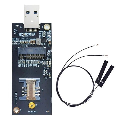 NGFF Key-B к USB3.0 WWAN Модульный адаптер