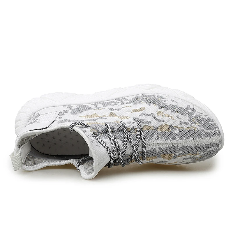 Men's Sneakers Fashion Lace-up Men's Sports Shoes Breathable Mesh Casual Sneakers For Male Summer Outdoor Running Shoes