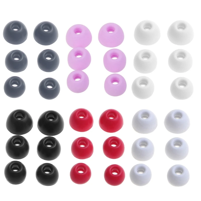 

3 Pairs Silicone Eartips Ear Plugs for Studio Buds /Fit Replacement Eartips