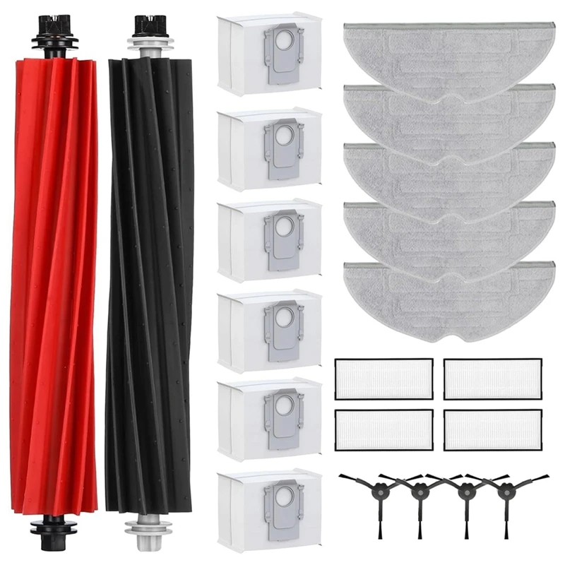 Для Roborock S8 Pro Uitra робот-пылесос основная боковая щетка Hepa фильтр швабра тканевые