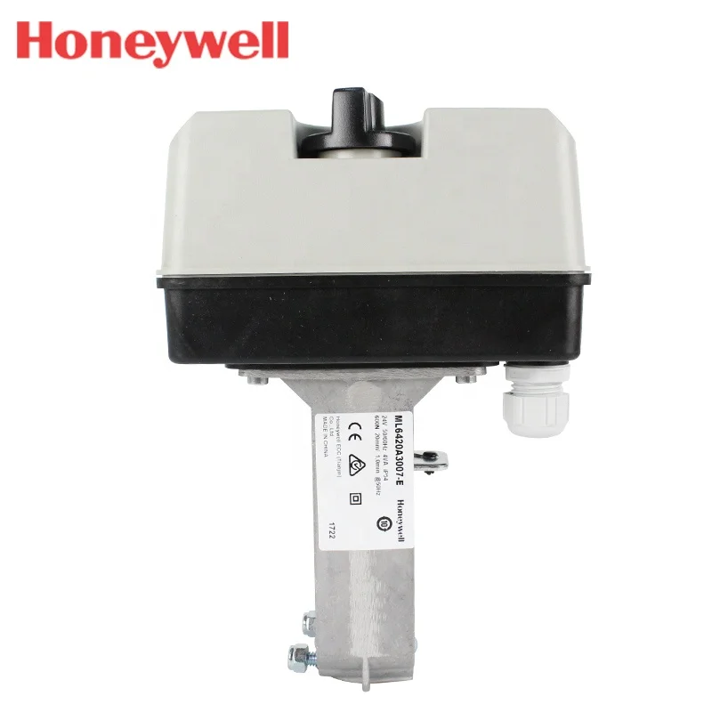 

Honeywell, Электрические Линейные Приводы для клапанов, Регулируемый Электрический привод с возвратным механизмом без пружин для серии клапано...