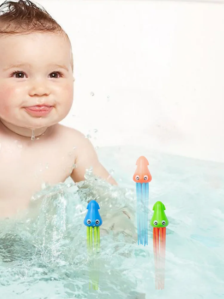 

Swimming Pool Toy Octopus Sinking Gem Diving Training Toy Sinker