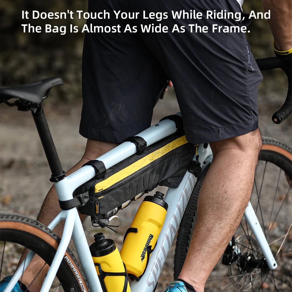 Велосипедная Рама Rhinowalk слегка непромокаемая треугольная сумка-кроссбокс с