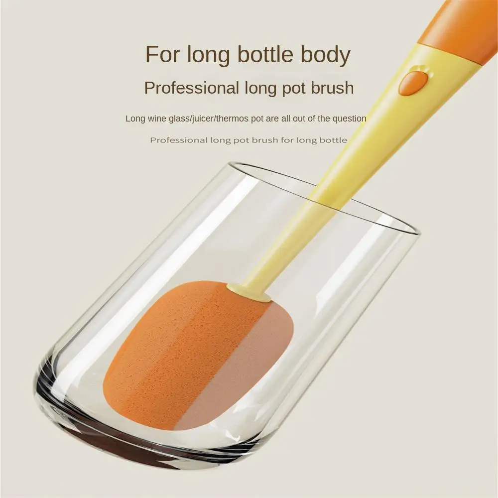 

Long Handle Household Multi-Function Cup Brush Cleaning Brush Carrot Brush Three-Use Cup Brush Bottle Brush Cleaning Brush