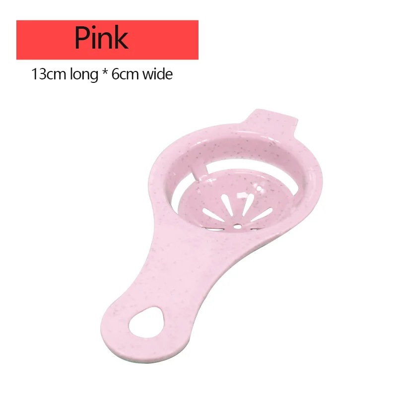 

Egg Yolk White Separator Separates Sieve Kitchen Tool Baking Accessory Mini Egg Yolk White Separator With Silicone Holder Cocina