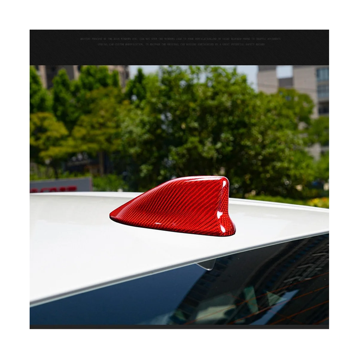 Сигнальная антенна из настоящего углеродного волокна для крыши автомобиля