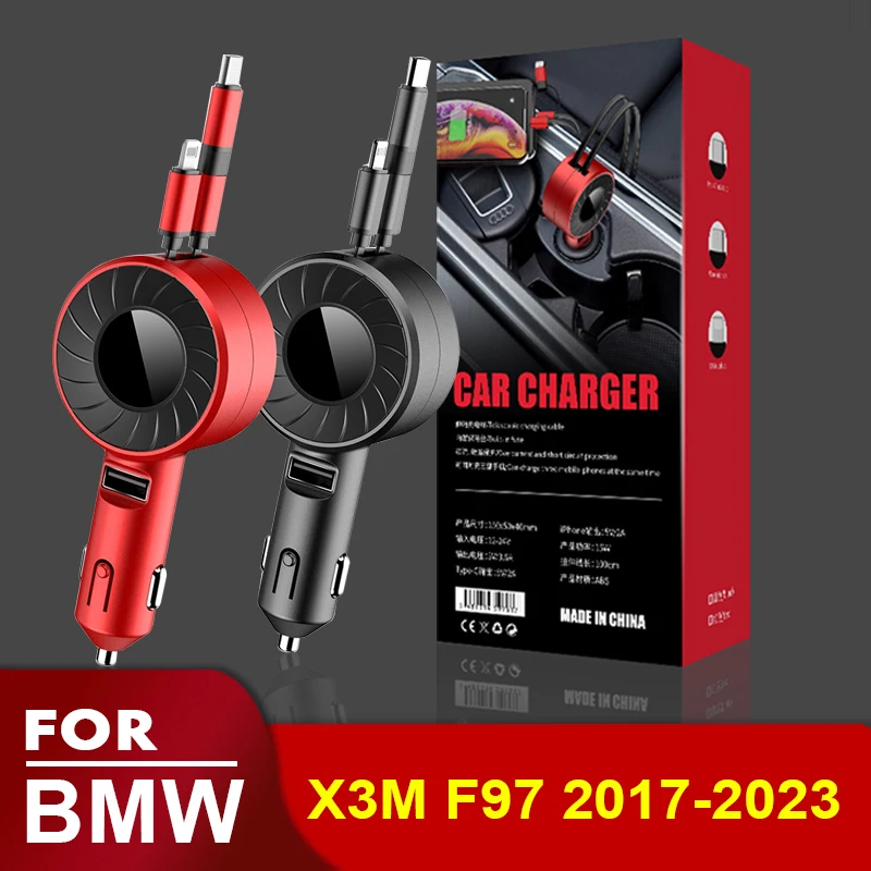 

USB Type C Car Charger for iPhone Android HUAWEI HONOR Xiaomi POCO Redmi Samsung Galaxy Realme UMIDIGI OPPO Vivo for BMW X3M F97