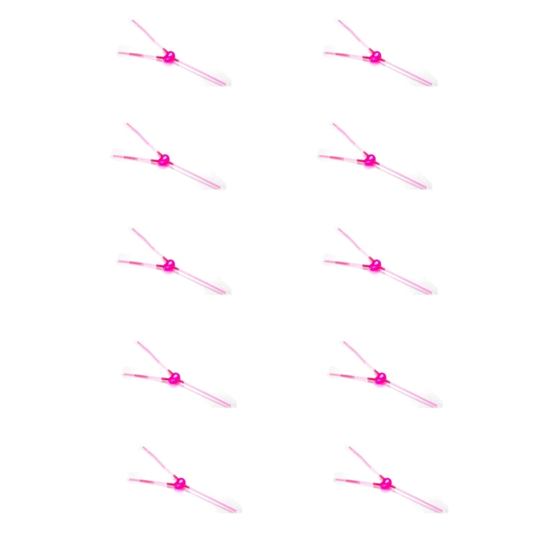 

Love Heart Double Drinking Straws Valentine Lover Plastic Straw Birthday Bar Wedding Decor Party Supplies Decoration