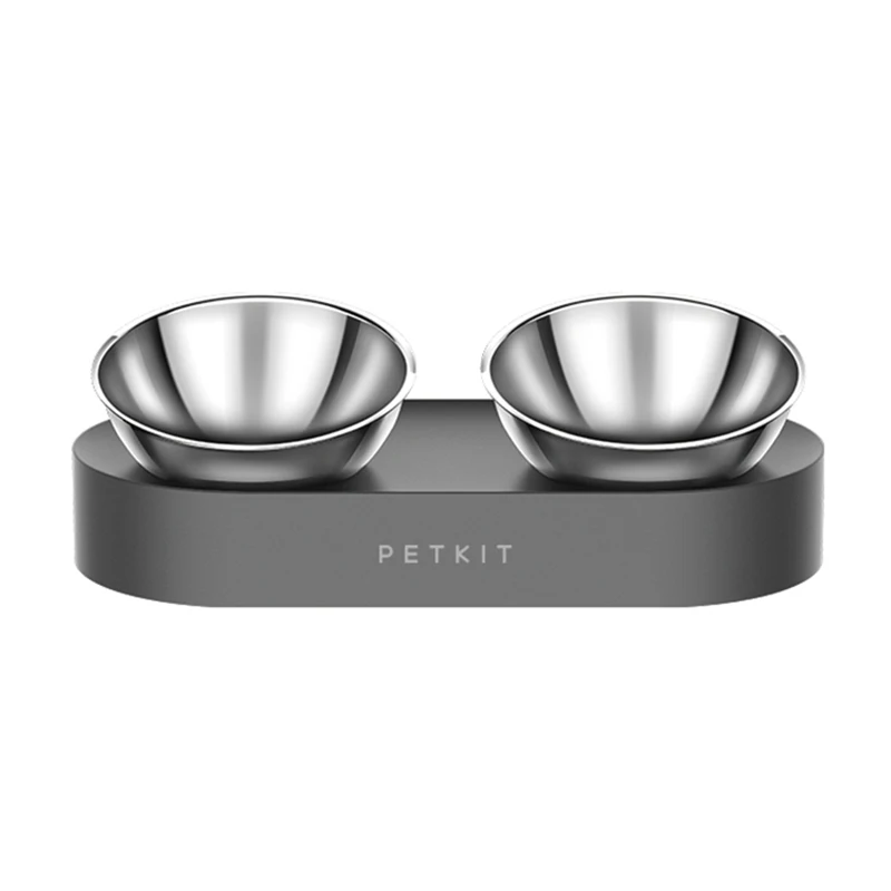 PETKIT Pet Bowl Feeding Dishes Adjustable Double Feeder Bowls Water Cup Cat Bowls Drinking Bowl Plastic / Stainless Steel