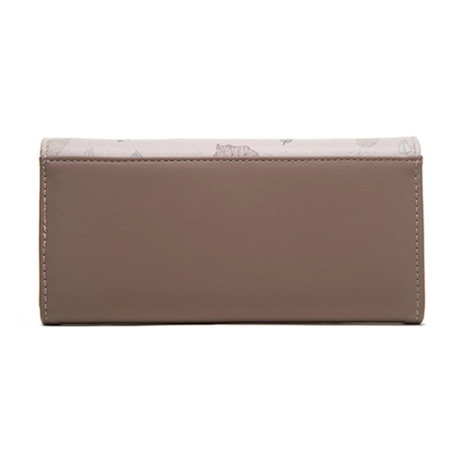 PU Leather Women Wallets Fashion Long Zipper Money Clip Coin Holder Female Long Purse Tri-fold Sundries Lipstick Storage Bag