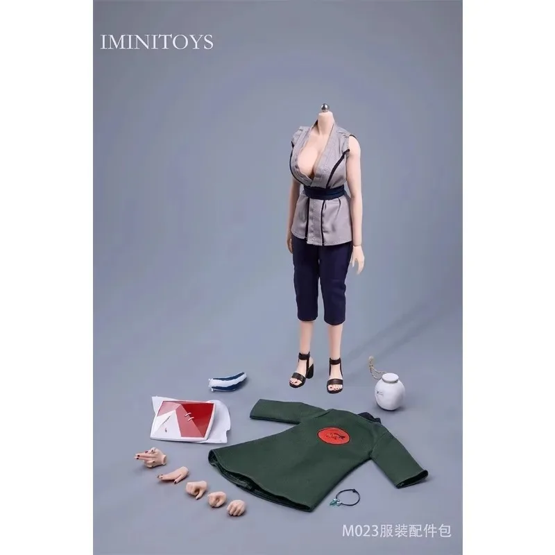 Фото Iminitoys 1/6 Scale M023: Скульптура головы женщины-солдата, аксессуар для кукол, модель одежды для 12-дюймовых фигурок №4