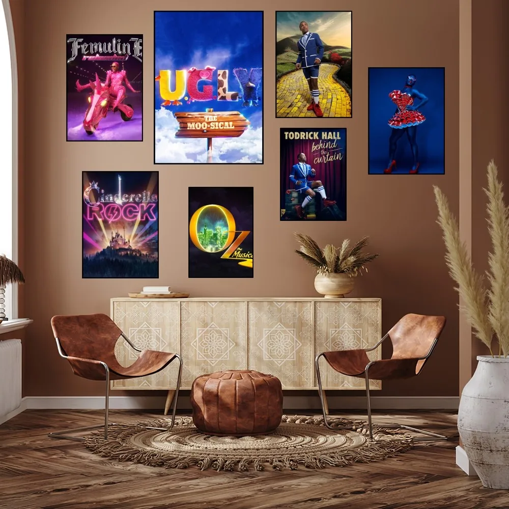 Певица Толрик Холл U.G.L.Y. Плакат Moo-sical настенная живопись украшение для спальни