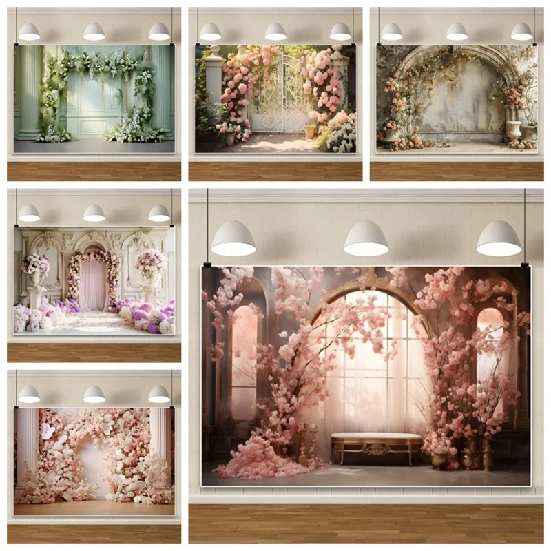 Цветочная арка для взрослых день рождения свадьба беременность портретный декор