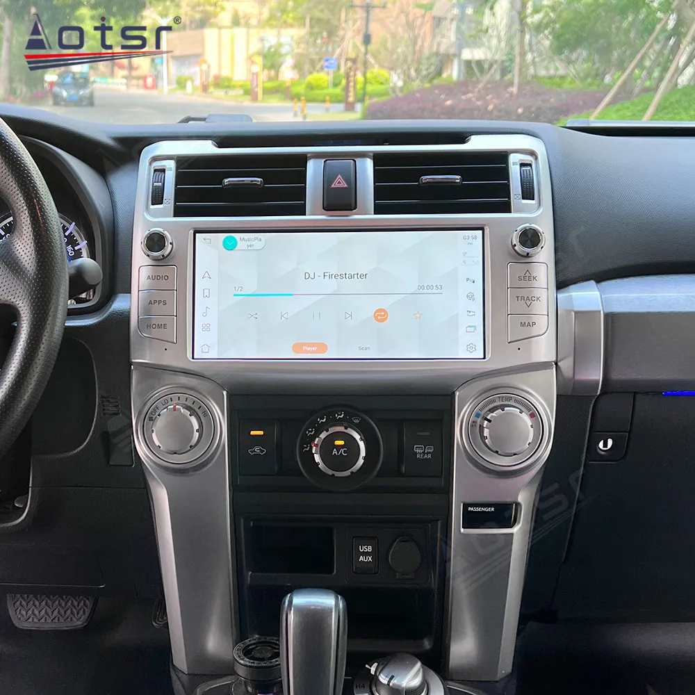 

Автомагнитола для Toyota 4 runner 2015-2019, Android, 2Din, Авторадио, стерео, мультимедийный видеоплеер, головное устройство, экран, GPS-навигация