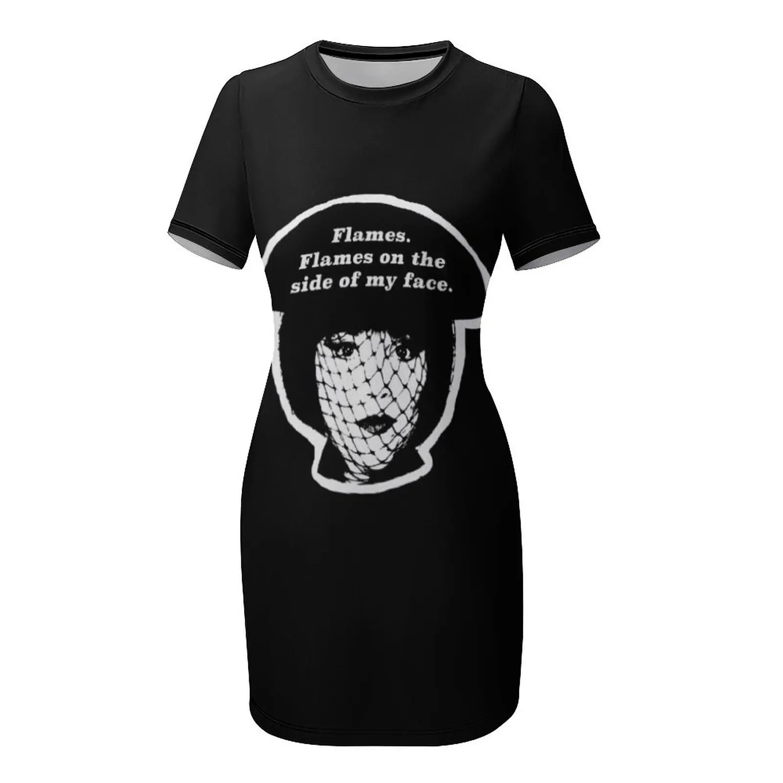 Платье Flames on the Side of My Face с короткими рукавами платье на день рождения для женщин