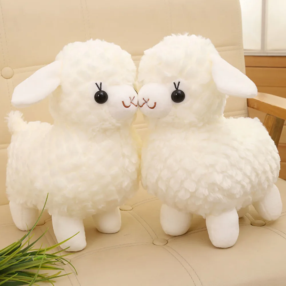 

22cm Kawaii Sheep Stuffed & Plush Animals Animal Plush Doll Cotton Kids Toys Birthday Gift